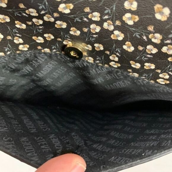 Steve Madden Floral Crossbody Bag With Tassel Accent & Adjustable Strap - Picture 6 of 12